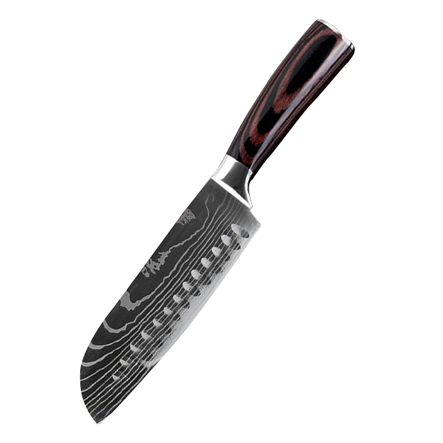 7" Santoku Knife - Harapeko Knives
