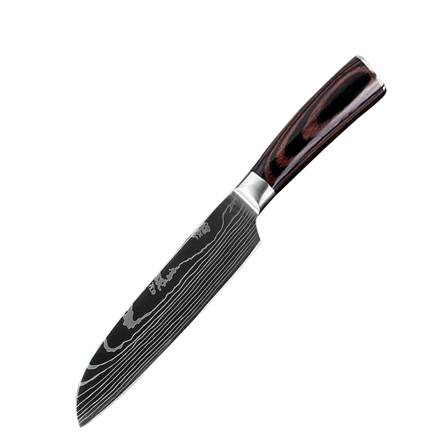 5" Santoku Knife - Harapeko Knives